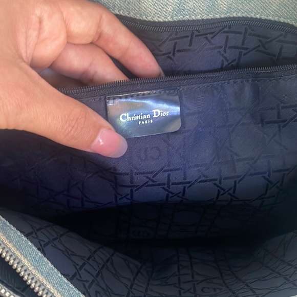 Vintage Dior Denim Handbag - Picture 2 of 7
